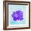 Purple Hippo-null-Framed Giclee Print