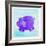 Purple Hippo-null-Framed Giclee Print