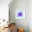 Purple Hippo-null-Framed Giclee Print displayed on a wall