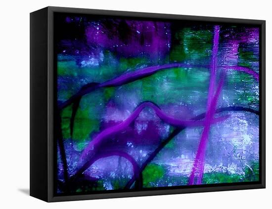 Purple Ice-Ruth Palmer 2-Framed Stretched Canvas