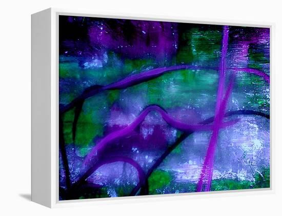 Purple Ice-Ruth Palmer 2-Framed Stretched Canvas