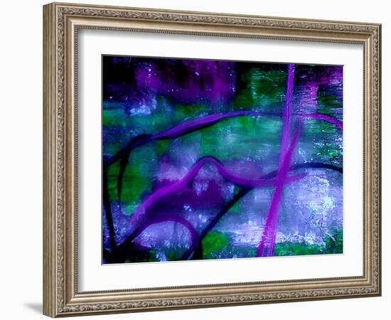 Purple Ice-Ruth Palmer 2-Framed Art Print
