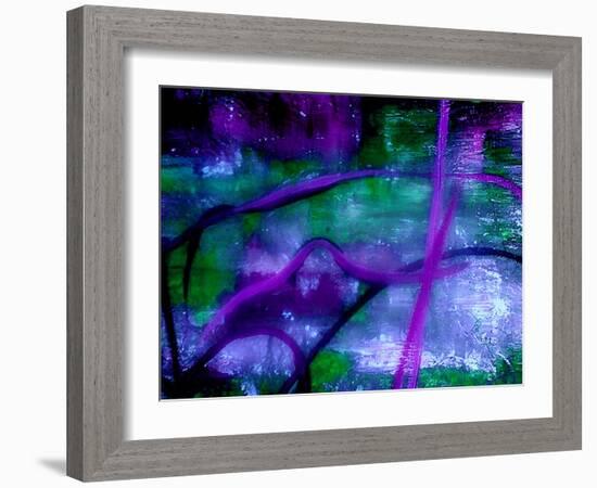 Purple Ice-Ruth Palmer 2-Framed Art Print