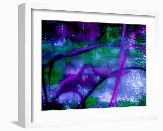 Purple Ice-Ruth Palmer 2-Framed Art Print