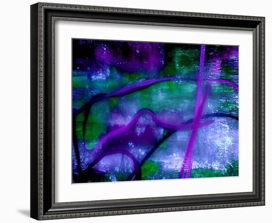 Purple Ice-Ruth Palmer 2-Framed Art Print