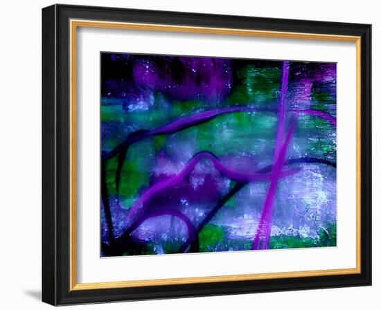 Purple Ice-Ruth Palmer 2-Framed Art Print