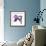 Purple Iris III-Monika Burkhart-Framed Photographic Print displayed on a wall