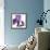 Purple Iris IV-Monika Burkhart-Framed Photographic Print displayed on a wall