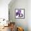 Purple Iris IV-Monika Burkhart-Framed Photographic Print displayed on a wall