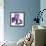 Purple Iris IV-Monika Burkhart-Framed Photographic Print displayed on a wall