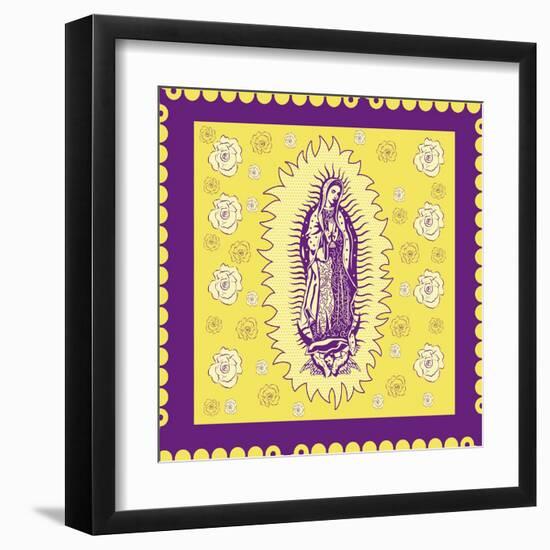 Purple Mary-Marta Wiley-Framed Art Print