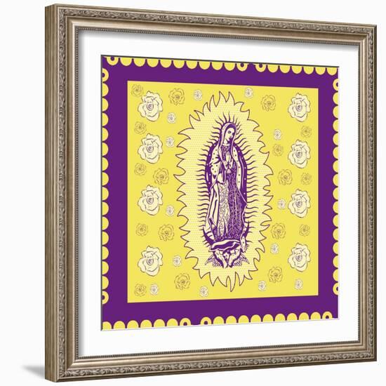 Purple Mary-Marta Wiley-Framed Art Print