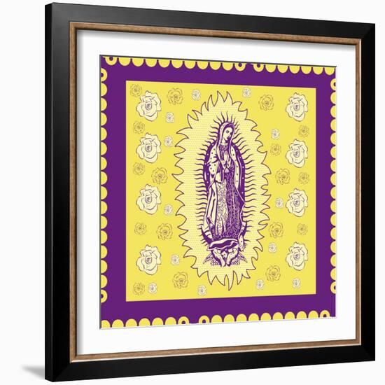 Purple Mary-Marta Wiley-Framed Art Print