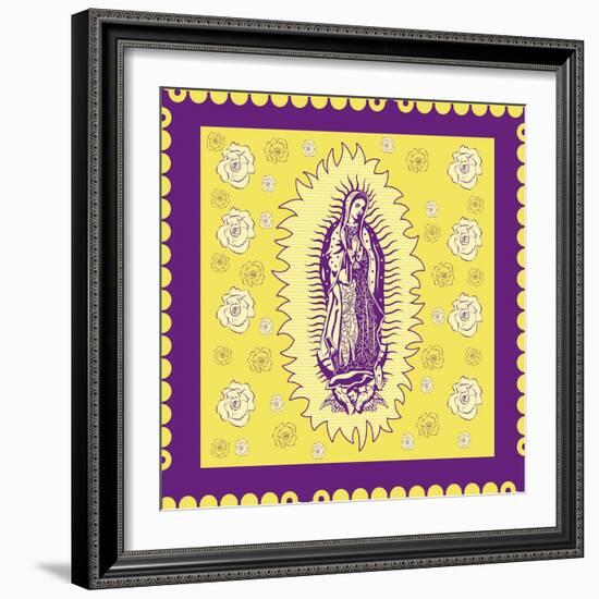 Purple Mary-Marta Wiley-Framed Art Print