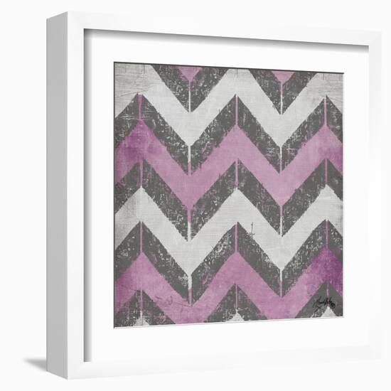 Purple Modele I-Elizabeth Medley-Framed Art Print