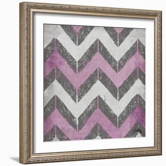 Purple Modele I-Elizabeth Medley-Framed Premium Giclee Print