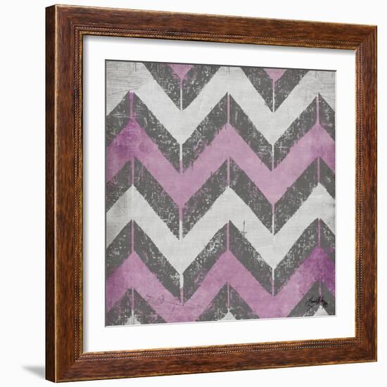 Purple Modele I-Elizabeth Medley-Framed Premium Giclee Print