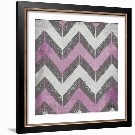 Purple Modele I-Elizabeth Medley-Framed Premium Giclee Print