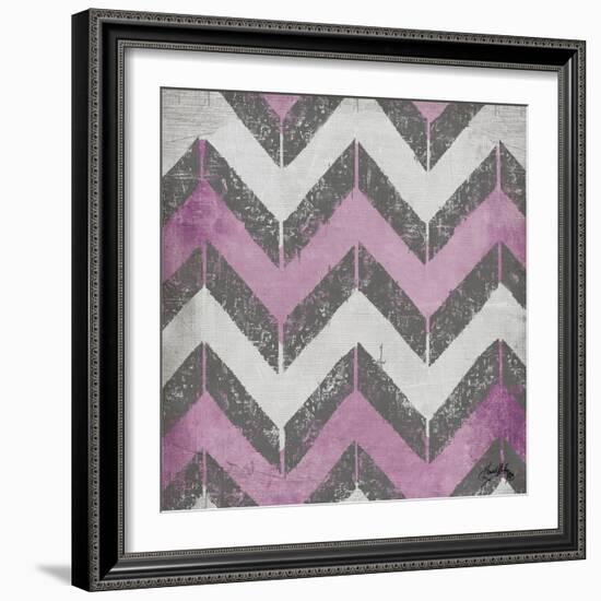 Purple Modele I-Elizabeth Medley-Framed Premium Giclee Print