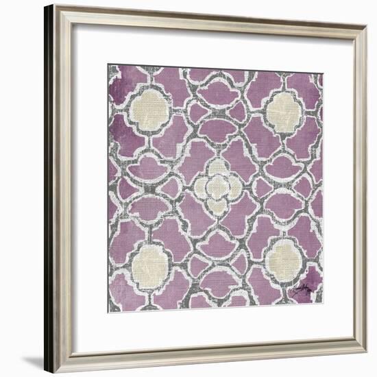 Purple Modele III-Elizabeth Medley-Framed Art Print