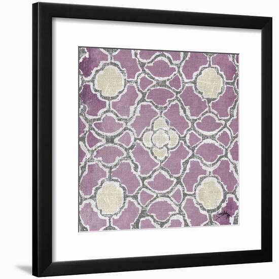 Purple Modele III-Elizabeth Medley-Framed Art Print