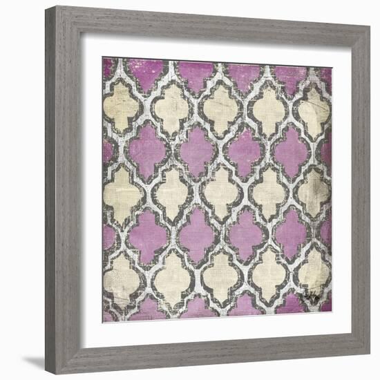 Purple Modele IV-Elizabeth Medley-Framed Art Print