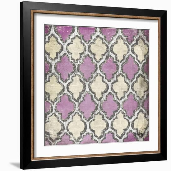 Purple Modele IV-Elizabeth Medley-Framed Art Print