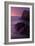 Purple Mood and Mist Sunset-Vincent James-Framed Photographic Print