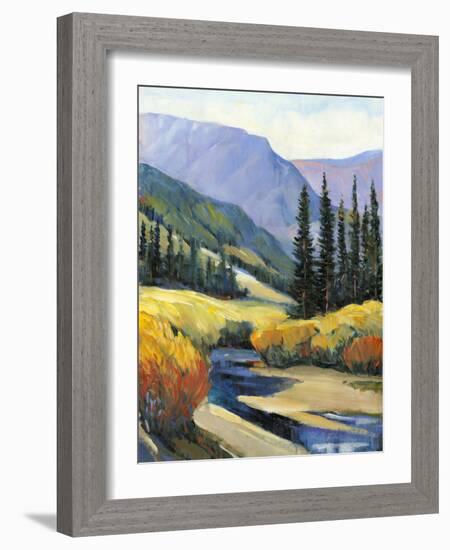 Purple Mountain Majesty I-Tim O'toole-Framed Art Print