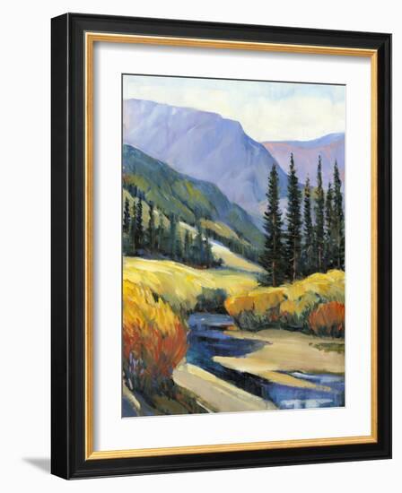 Purple Mountain Majesty I-Tim O'toole-Framed Art Print