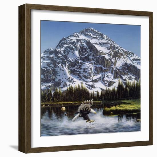 Purple Mountain Majesty-John Van Straalen-Framed Giclee Print