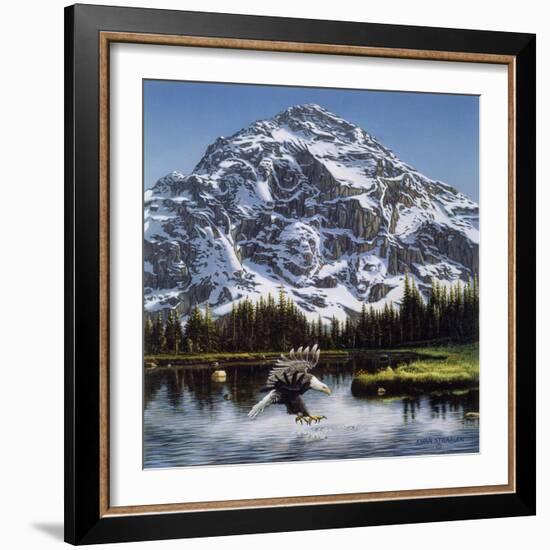 Purple Mountain Majesty-John Van Straalen-Framed Giclee Print