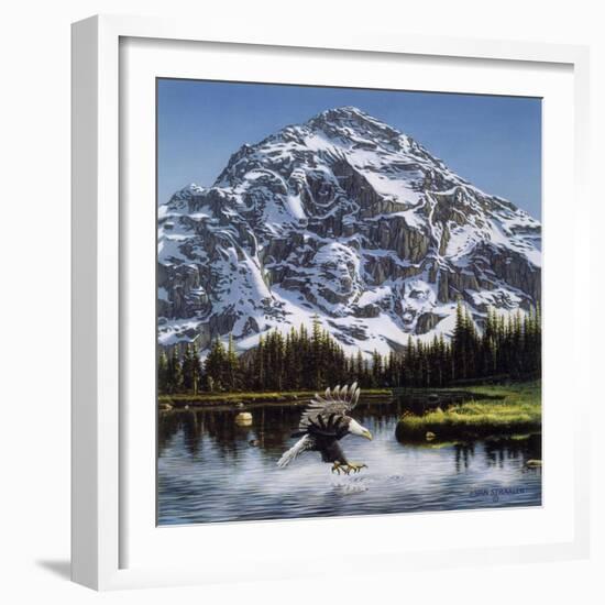 Purple Mountain Majesty-John Van Straalen-Framed Giclee Print