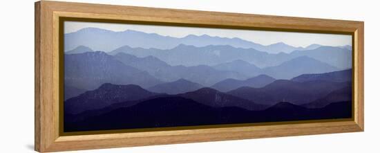 Purple Mountains-Ryan Fowler-Framed Stretched Canvas