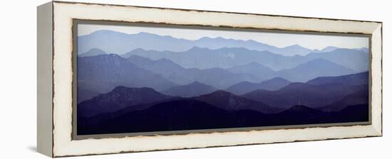 Purple Mountains-Ryan Fowler-Framed Stretched Canvas