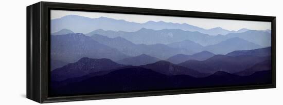 Purple Mountains-Ryan Fowler-Framed Stretched Canvas