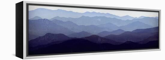 Purple Mountains-Ryan Fowler-Framed Stretched Canvas