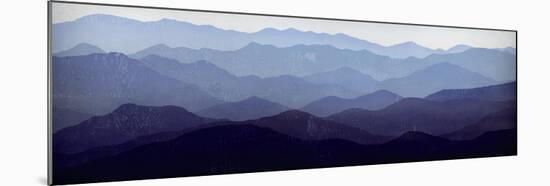 Purple Mountains-Ryan Fowler-Mounted Art Print