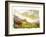 Purple Mountains-null-Framed Giclee Print