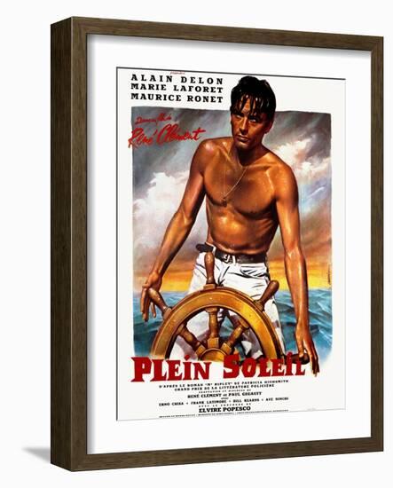 Purple Noon, 1960 (Plein Soleil)-null-Framed Giclee Print