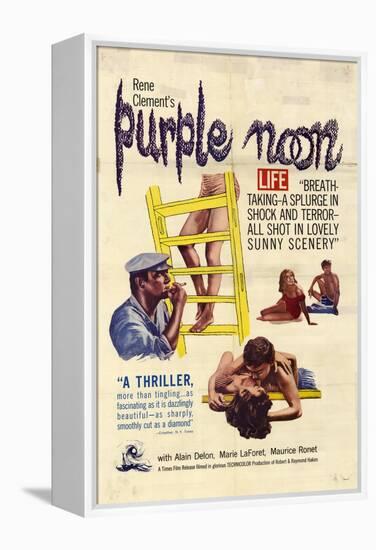 Purple Noon, 1964-null-Framed Stretched Canvas