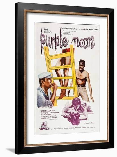 Purple Noon-null-Framed Premium Giclee Print