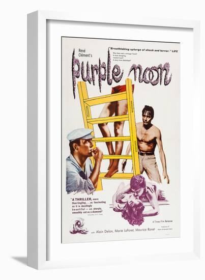 Purple Noon-null-Framed Premium Giclee Print