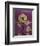 Purple Opus Chrysanthemum-Albert Koetsier-Framed Premium Giclee Print