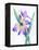 Purple Orchid-Michelle Faber-Framed Premier Image Canvas