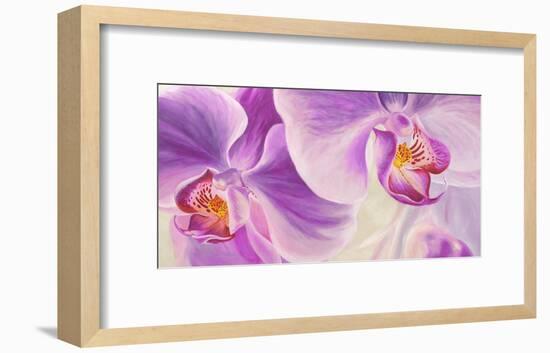 Purple Orchids-Cynthia Ann-Framed Giclee Print