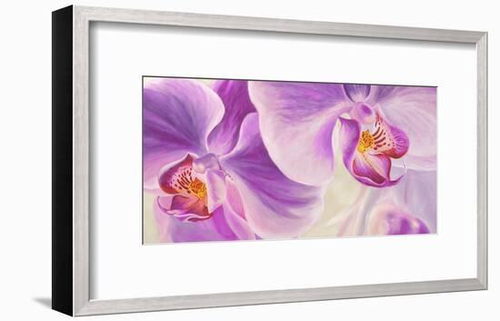 Purple Orchids-Cynthia Ann-Framed Giclee Print