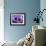 Purple petunias-Merrill Images-Framed Photographic Print displayed on a wall