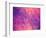 Purple Pink Abstract Background Polygon-Talashow-Framed Premium Giclee Print