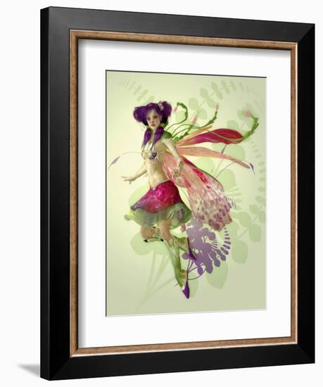 Purple Pixie-Atelier Sommerland-Framed Art Print